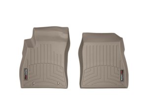 Nissan Sentra FloorLiner - Front - WeatherTech - DigitalFit - Tan - `13-`27 Nissan Sentra FloorLiner - Front - WeatherTech - DigitalFit - Tan - `13-`27