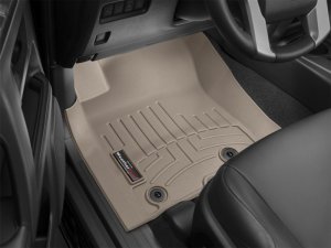 Toyota 4Runner FloorLiner - Front - WeatherTech - DigitalFit - Tan - `13-`27