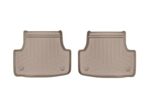 Volkswagen Golf FloorLiner - Rear - WeatherTech - DigitalFit - Tan - `15-`27