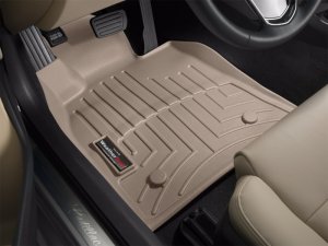 Cadillac ATS FloorLiner - Front - WeatherTech - DigitalFit - Tan - `13-`27