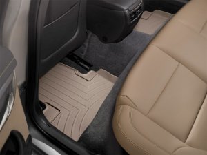Cadillac ATS FloorLiner - Rear - WeatherTech - DigitalFit - Tan - `13-`27