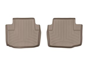 Cadillac CTS Floor Mats - Rear - WeatherTech - FloorLiner DigitalFit - Tan - `15-`27