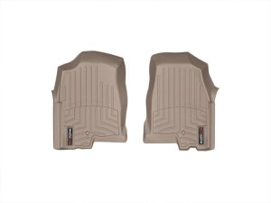 Chevrolet Colorado FloorLiner - Front - WeatherTech - DigitalFit - Tan - `04-`12