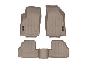 Buick Encore FloorLiner - Front - WeatherTech - DigitalFit - Tan - `13-`27 Buick Encore FloorLiner - Front - WeatherTech - DigitalFit - Tan - `13-`27