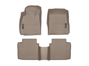Chevrolet Impala FloorLiner - Front - WeatherTech - DigitalFit - Tan - `14-`27
