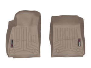 Chevrolet Impala FloorLiner - Front - WeatherTech - DigitalFit - Tan - `14-`27 Chevrolet Impala FloorLiner - Front - WeatherTech - DigitalFit - Tan - `14-`27