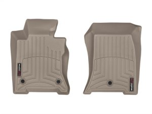 Acura TL FloorLiner - Front - WeatherTech - DigitalFit - Tan - `09-`13