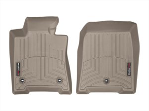 Acura TL FloorLiner - Front - WeatherTech - DigitalFit - Tan - `09-`14