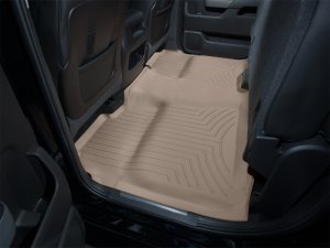Chevrolet Silverado FloorLiner - Rear - WeatherTech - DigitalFit - Tan - `14-`27