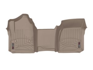 Chevrolet Silverado FloorLiner - Front - WeatherTech - DigitalFit - Tan - `14-`27 Chevrolet Silverado FloorLiner - Front - WeatherTech - DigitalFit - Tan - `14-`27