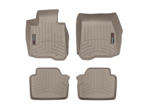 BMW 4 Series Floor Mats (Front) - WeatherTech - DigitalFit - Tan - `14-`27