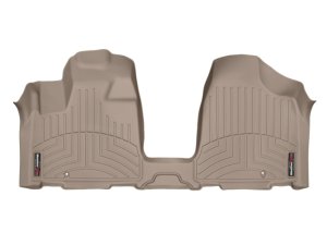 Chrysler Town & Country FloorLiner - Front - WeatherTech - DigitalFit - Tan - `11-`27