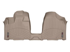 Chrysler Town & Country FloorLiner - Front - WeatherTech - DigitalFit - Tan - `11-`27