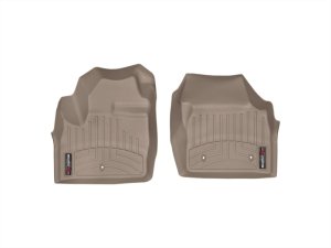 Land Rover LR2 Floor Liners - Front - WeatherTech - FloorLiner DigitalFit - Tan - `08-`13