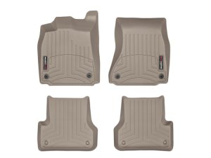 Audi A7 FloorLiner - Rear - WeatherTech - DigitalFit - Tan - `12-`27