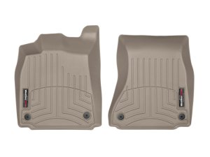 Audi A6 FloorLiner - Front - WeatherTech - DigitalFit - Tan - `12-`27