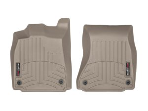 Audi A6 FloorLiner - Front - WeatherTech - DigitalFit - Tan - `12-`27 Audi A6 FloorLiner - Front - WeatherTech - DigitalFit - Tan - `12-`27