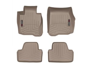 BMW 4-Series FloorLiner - Front + Rear - WeatherTech - DigitalFit - Tan - `14-`27