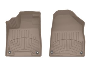 Acura MDX Floor Mat Set - Front - WeatherTech - FloorLiner HP - Tan - `14-`20 Acura MDX Floor Mat Set - Front - WeatherTech - FloorLiner HP - Tan - `14-`20