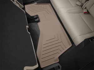 Acura MDX Floor Mat Set - Rear - WeatherTech - FloorLiner HP - Tan - `14-`16