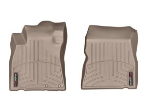 Nissan Versa FloorLiner - Front - WeatherTech - DigitalFit - Tan - `12-`27