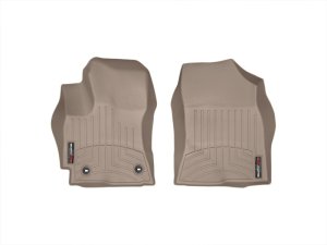 Toyota Corolla FloorLiner - Front - WeatherTech - DigitalFit - Tan - `14-`27