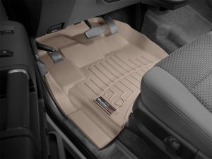 Ford F250 Front FloorLiner - WeatherTech - DigitalFit - Tan - `12-`27