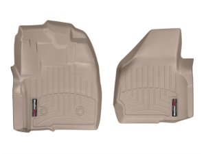 Ford F350 Front FloorLiner - WeatherTech - DigitalFit - Tan - `12-`27