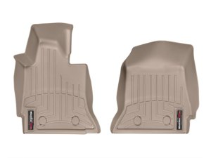 Chevrolet Corvette FloorLiner - Front - WeatherTech - DigitalFit - Tan - `14-`27