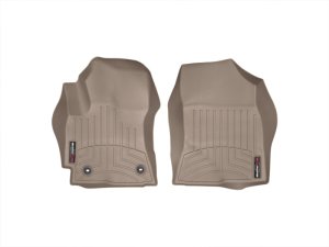 Toyota Corolla FloorLiner - Front - WeatherTech - DigitalFit - Tan - `14-`27