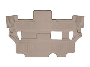 GMC Yukon FloorLiner - Rear - WeatherTech - DigitalFit - Tan - 2015