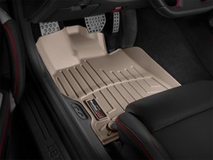 Ferrari FF FloorLiner - Front - WeatherTech - DigitalFit - Tan - `12-`27 Ferrari FF FloorLiner - Front - WeatherTech - DigitalFit - Tan - `12-`27