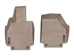 Audi R8 FloorLiner - Front - WeatherTech - DigitalFit - Tan - `08-`15