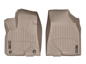 Toyota Highlander Floor Mats - Front - WeatherTech - DigitalFit - Tan - `14-`27 Toyota Highlander Floor Mats - Front - WeatherTech - DigitalFit - Tan - `14-`27