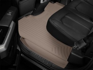 Ford F-150 Floor Mat - Rear - WeatherTech - FloorLiner HP - Tan - `15-`27