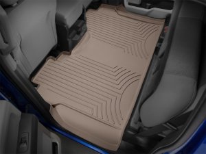 Ford F-150 Floor Mat - Rear - WeatherTech - FloorLiner HP - Tan - `15-`27