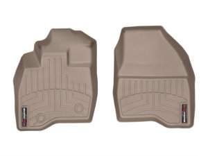 Ford Explorer Floor Mat - Front - WeatherTech - FloorLiner DigitalFit - Tan - `15-`27