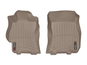 Subaru Legacy FloorLiner - Front - WeatherTech - DigitalFit - Tan - `15-`27