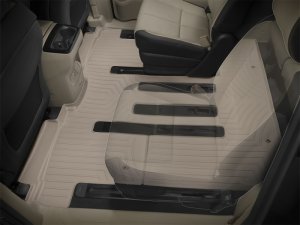 Kia Sedona FloorLiner - Rear - WeatherTech - DigitalFit - Tan - `15-`27