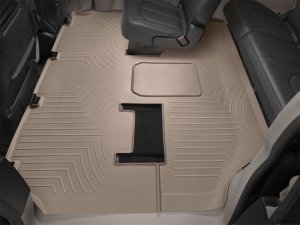 Kia Sedona FloorLiner - Rear - WeatherTech - DigitalFit - Tan - `15-`27