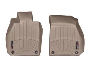 Porsche Boxster FloorLiner - Front - WeatherTech - DigitalFit - Tan - `13-`15