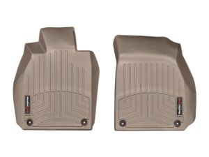 Porsche Boxster FloorLiner - Front - WeatherTech - DigitalFit - Tan - `13-`15