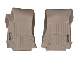 Cadillac CTS Coupe FloorLiner - Front - WeatherTech - DigitalFit - Tan - `11-`14 Cadillac CTS Coupe FloorLiner - Front - WeatherTech - DigitalFit - Tan - `11-`14