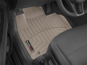 Kia Sorento FloorLiner - Front - WeatherTech - DigitalFit - Tan - `16-`27