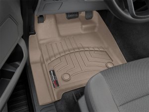 Ford F-150 FloorLiner - Front - WeatherTech - DigitalFit - Tan - `16-`27