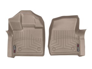 Ford F-150 FloorLiner - Front - WeatherTech - DigitalFit - Tan - `16-`27