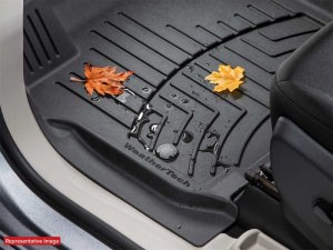 Ford F-150 Floor Mat Set - Front - WeatherTech - FloorLiner HP - Tan - `15-`20