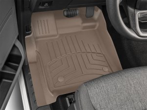 Ford F-150 Floor Mat Set - Front - WeatherTech - FloorLiner HP - Tan - `15-`20