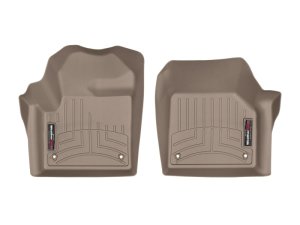 Land Rover Discovery Sport Floor Liners - Front - WeatherTech - FloorLiner DigitalFit (HDTE) - Tan - `15-`27