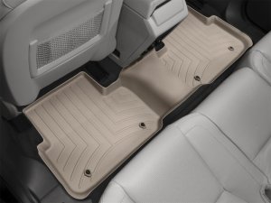 Land Rover Discovery Sport Floor Liners - Rear - WeatherTech - FloorLiner DigitalFit - Tan - `15-`27